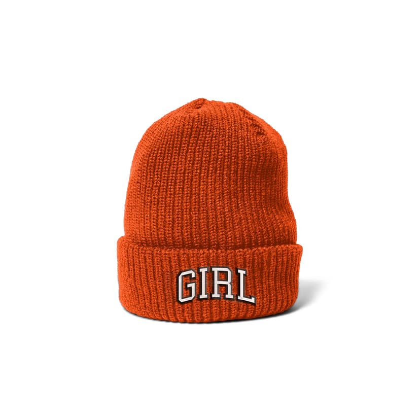 Girl Skateboards Arch Beanie - orange