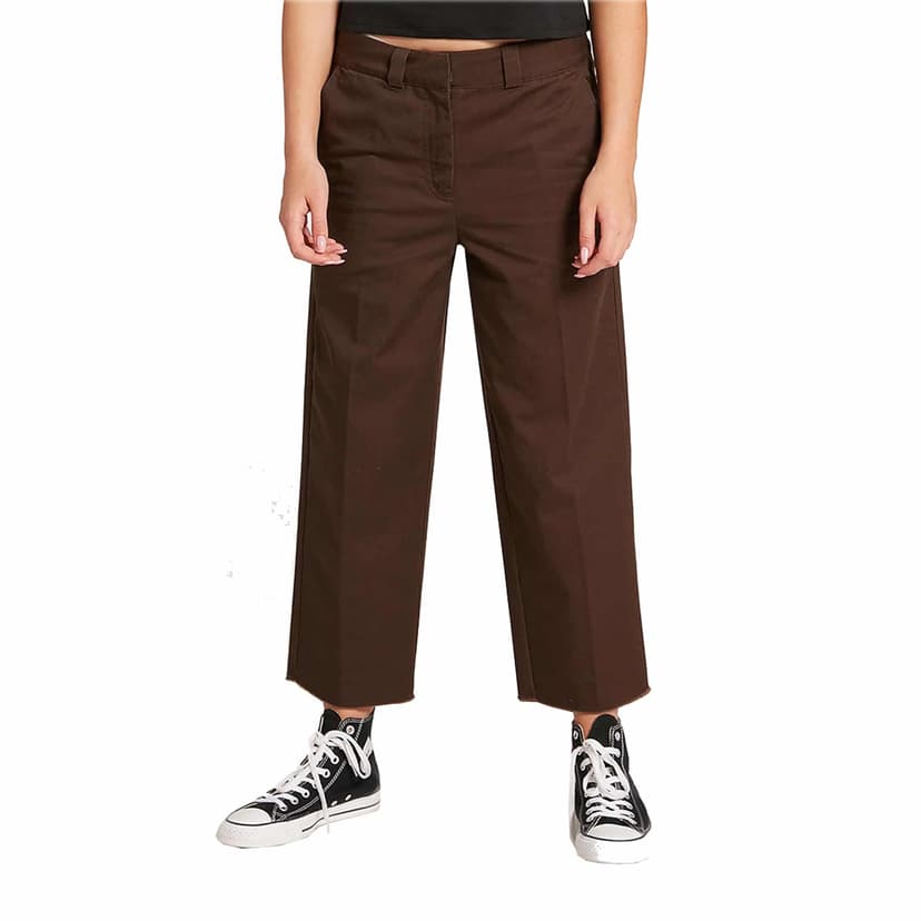 Volcom Whawhat Chino Pant - dark brown