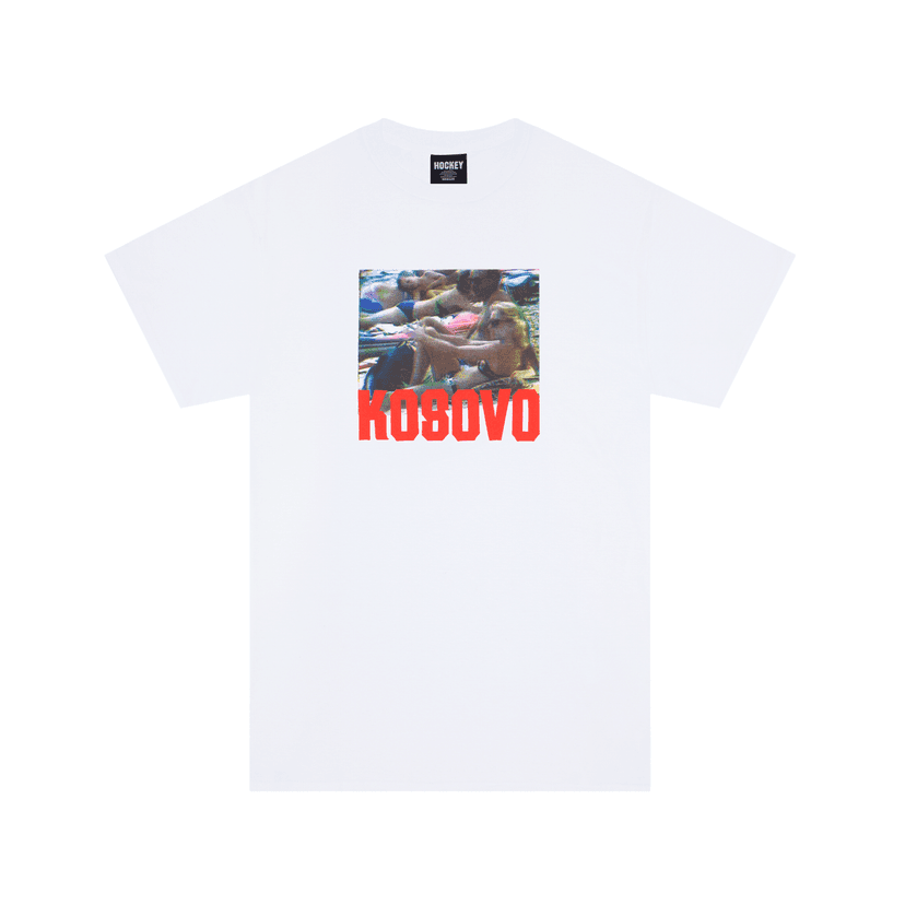 Hockey Kosovo Tee - white