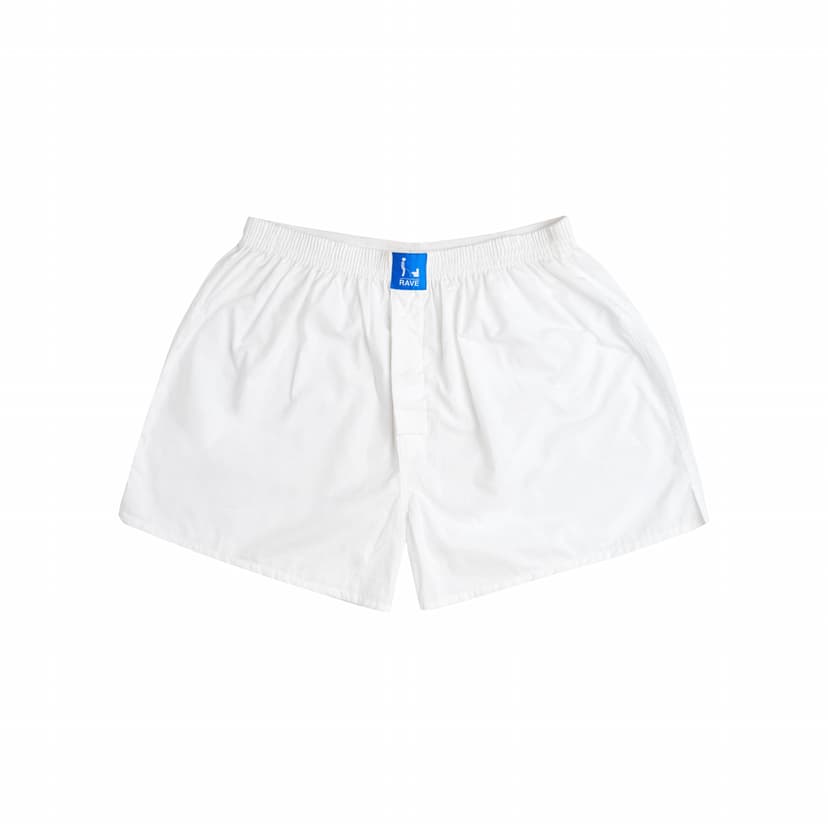 Rave Skateboards No Leak Underwear - white