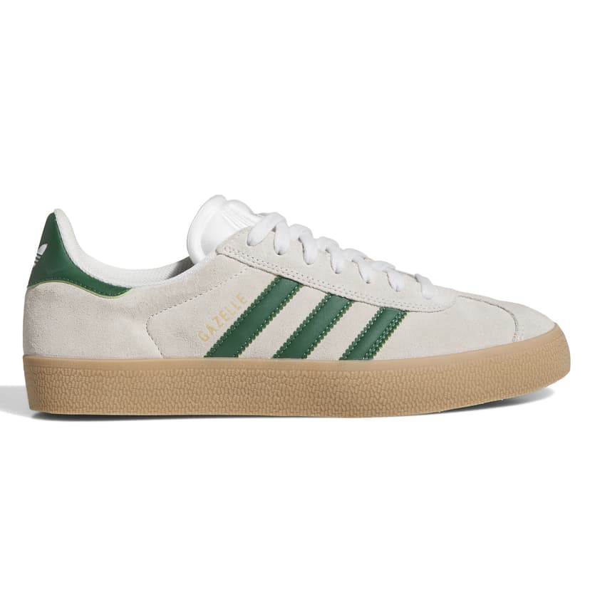 Adidas Skateboarding Gazelle ADV - crystal white / crystal white / gum