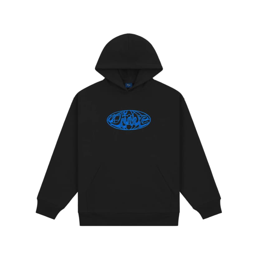Dime Globe Hoodie - black
