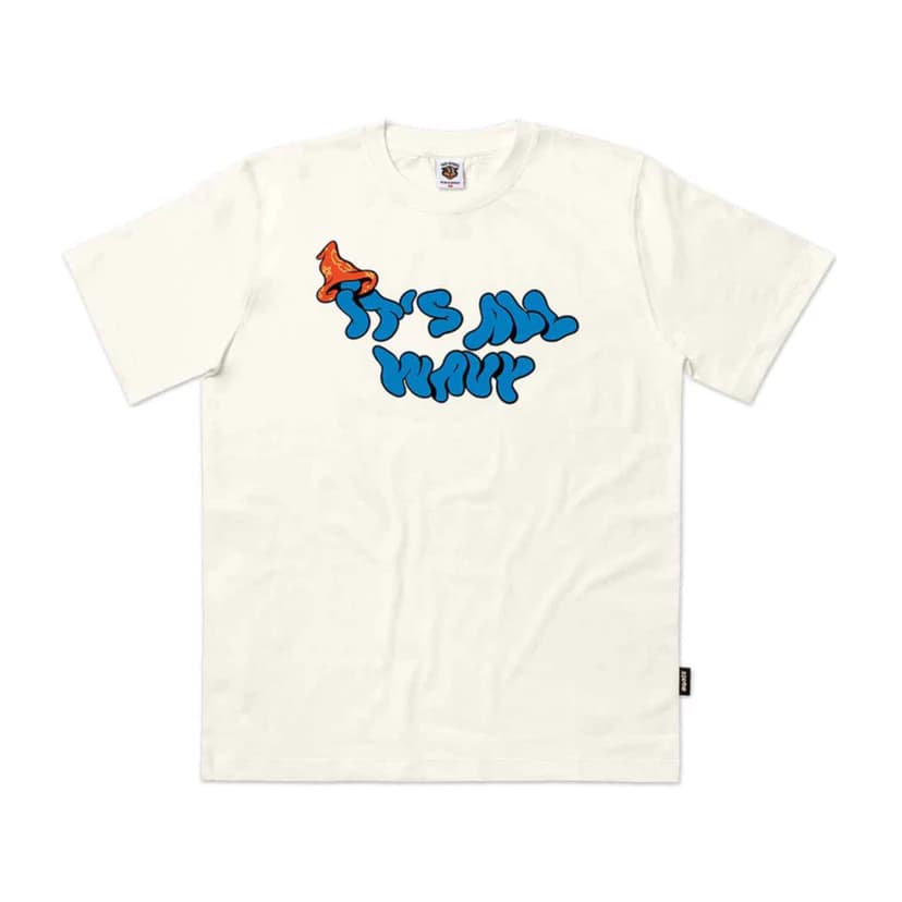 The Dudes All Wavy Tee - off white