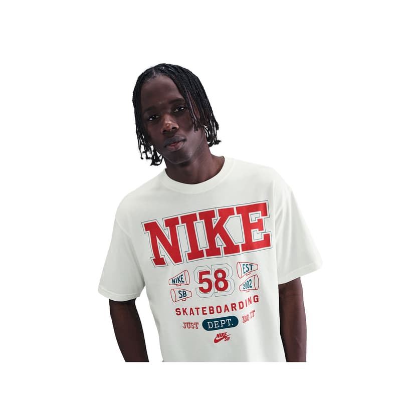 Nike SB - M90 OC Athletics Tee - white-red