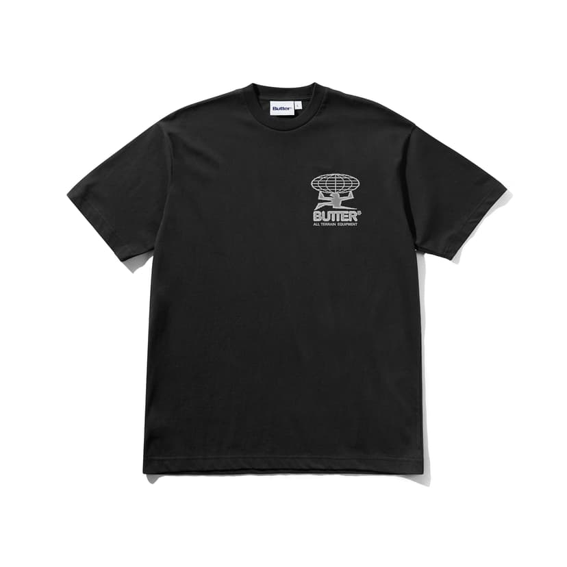Buttergoods Terrain Tee - washed black