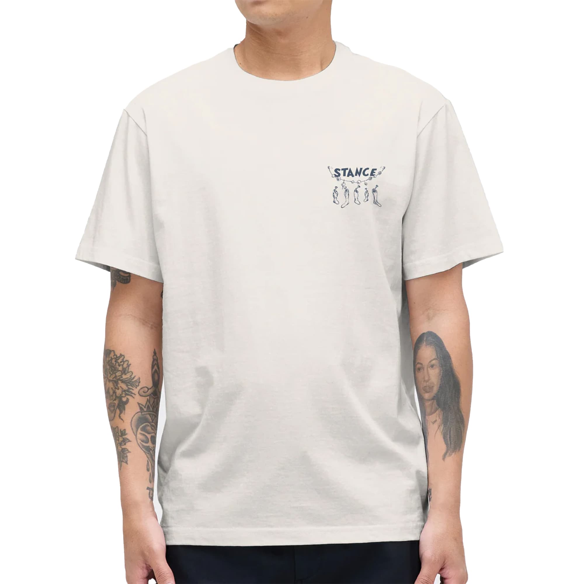 Stance The Grinch Merry Merry Tee - canvas