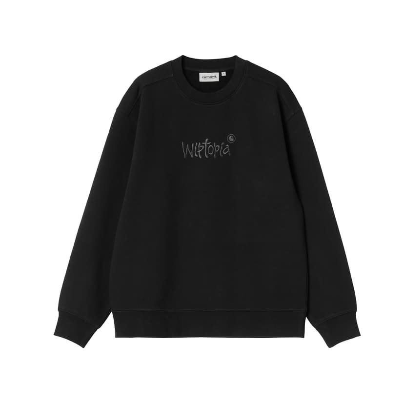 Carhartt WIP 'W' Wiptopia Script' - black