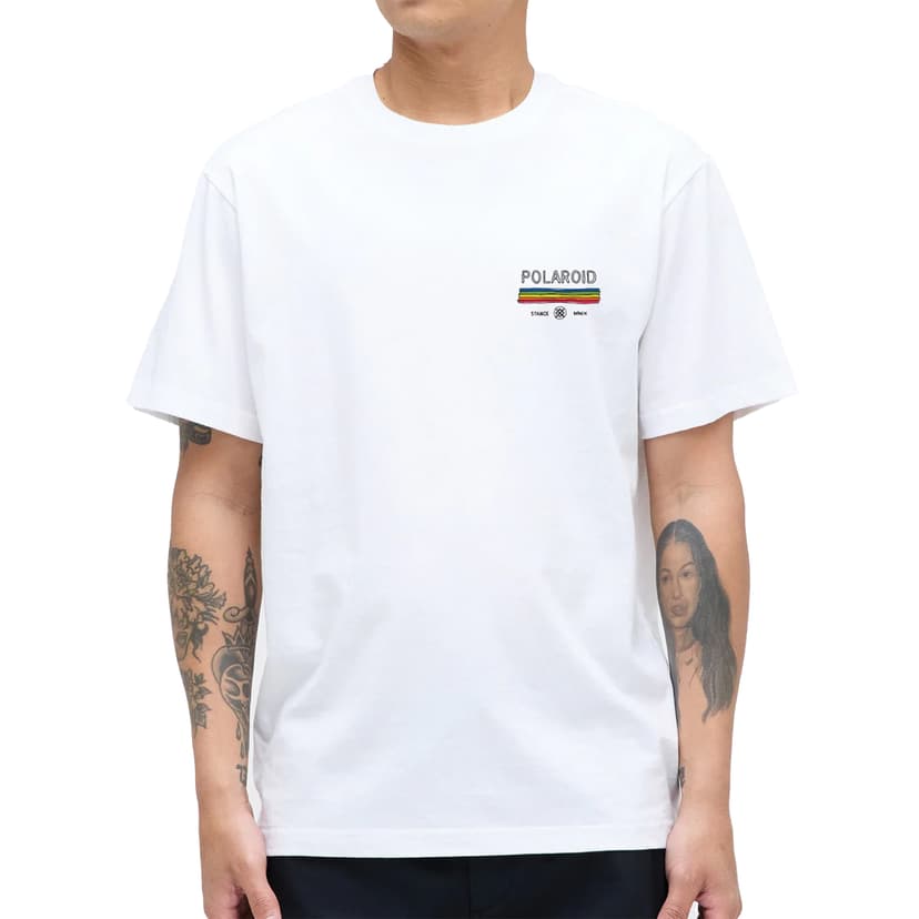 Stance Polaroid Tee - white
