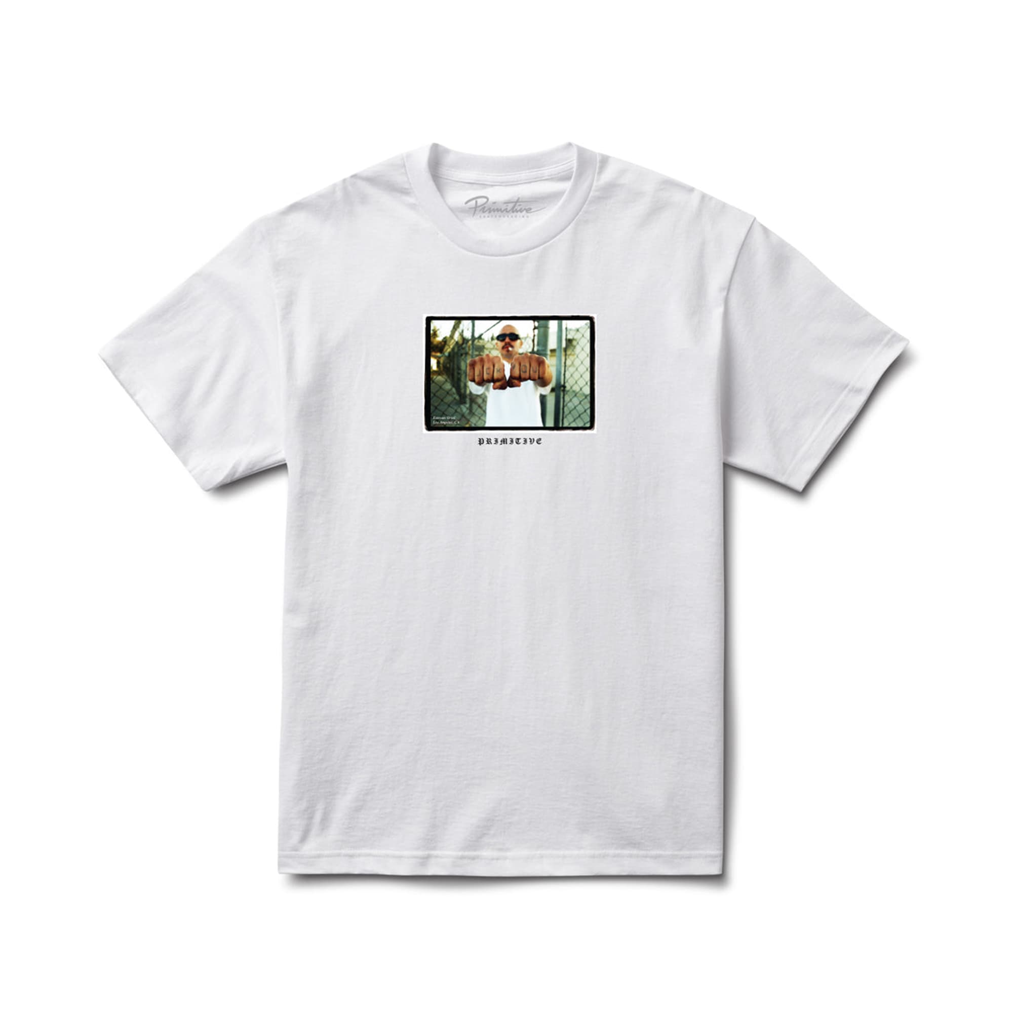 Primitive Knuckles Heavyweight T-Shirt - white