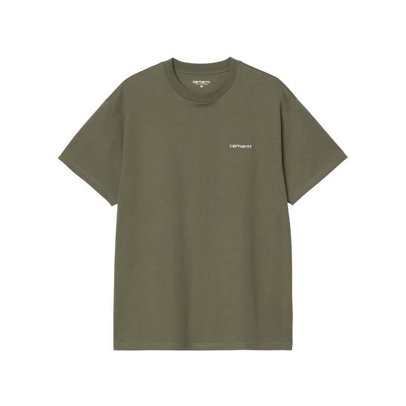 Carhartt WIP Script Embroidery T-Shirt - leaf