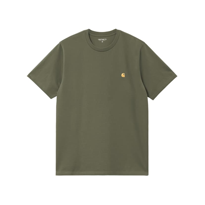 Carhartt Wip Chase Tee - leaf/gold