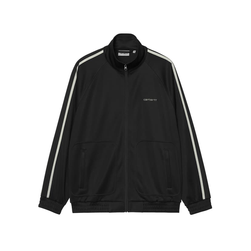 Carhartt WIP Bolar Sweat Jacket - black wax