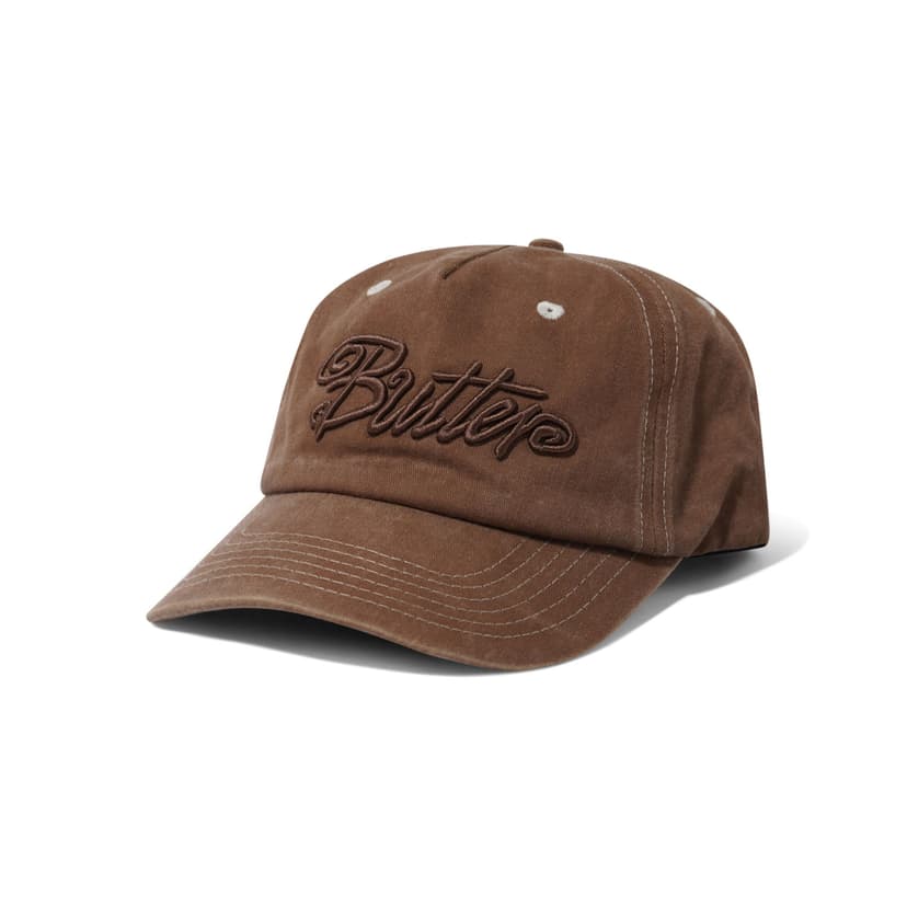Buttergoods Jive Snapback Cap - brown