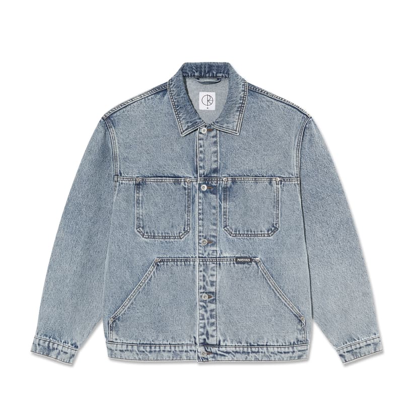 Polar Skate Co. Patrik Jacket - heavy washed blue