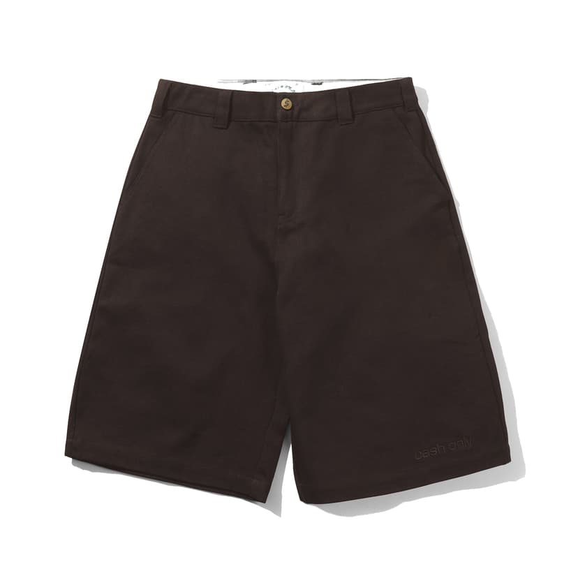 Cash Only Halfway Short - brown