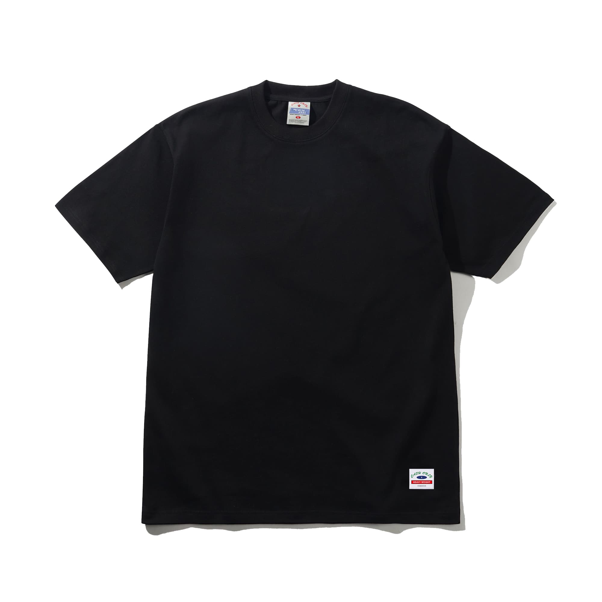 Cash Only Heavy Weight Tee - black