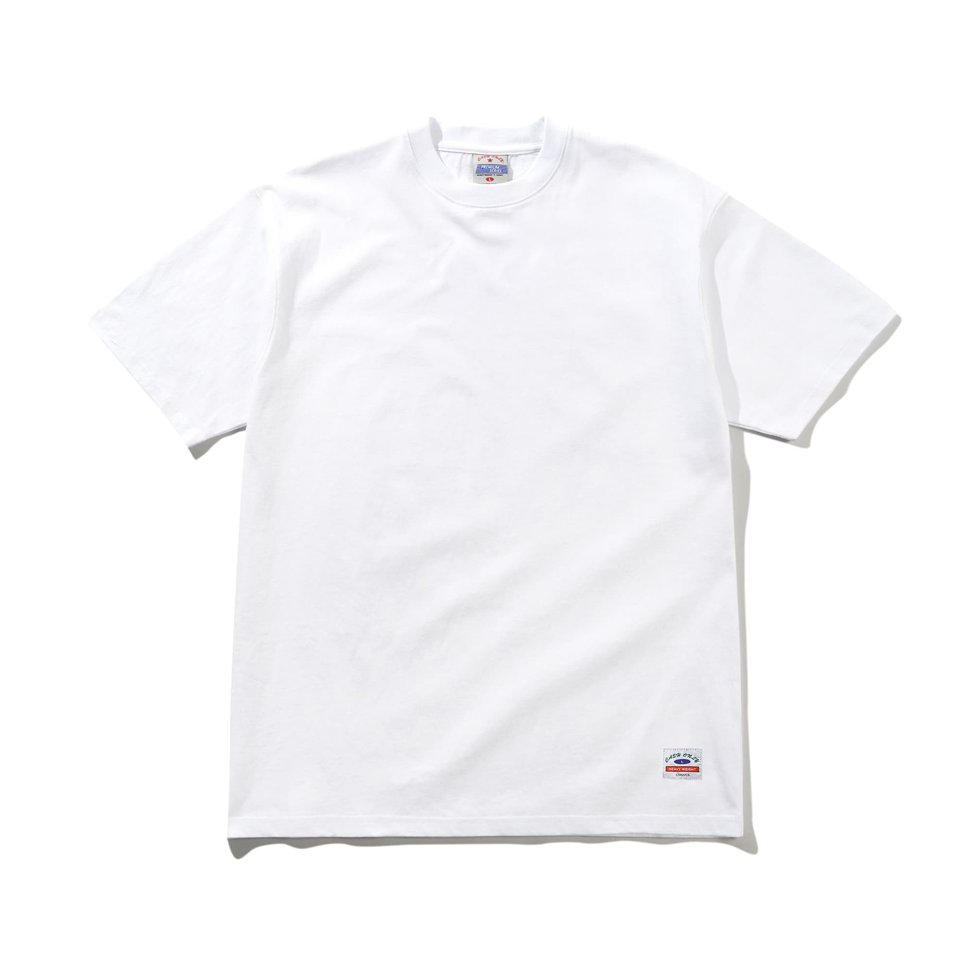 Cash Only Heavy Weight Tee - white