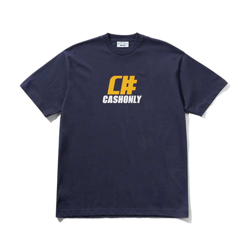 Cash Only Numeric Tee - navy