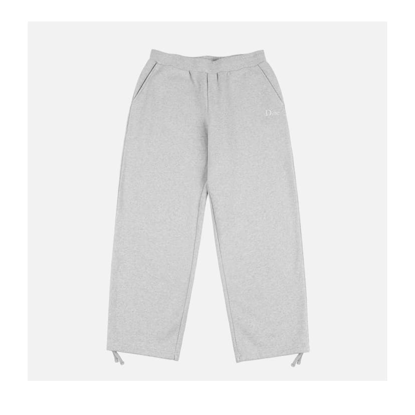 Dime Classic Small Logo Sweatpant - heather grey