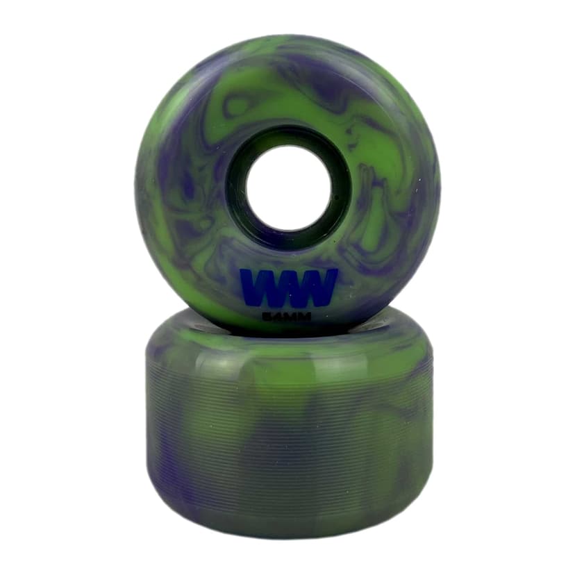 Wayward Green with Purple 54mm 83B