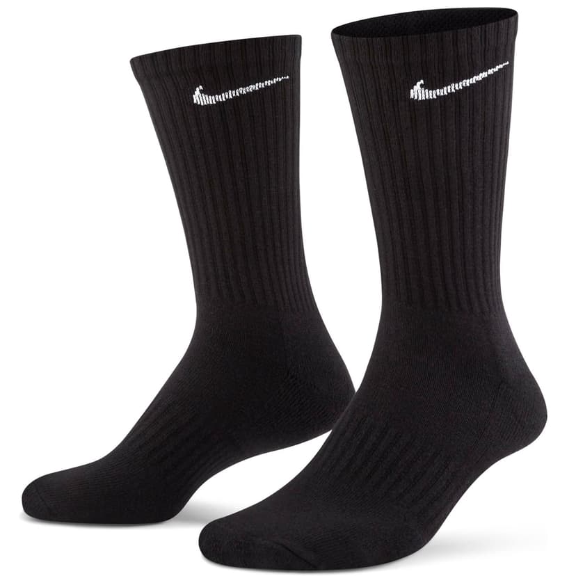 Nike Everyday Cush Crew 3er Pack Socks - black/white