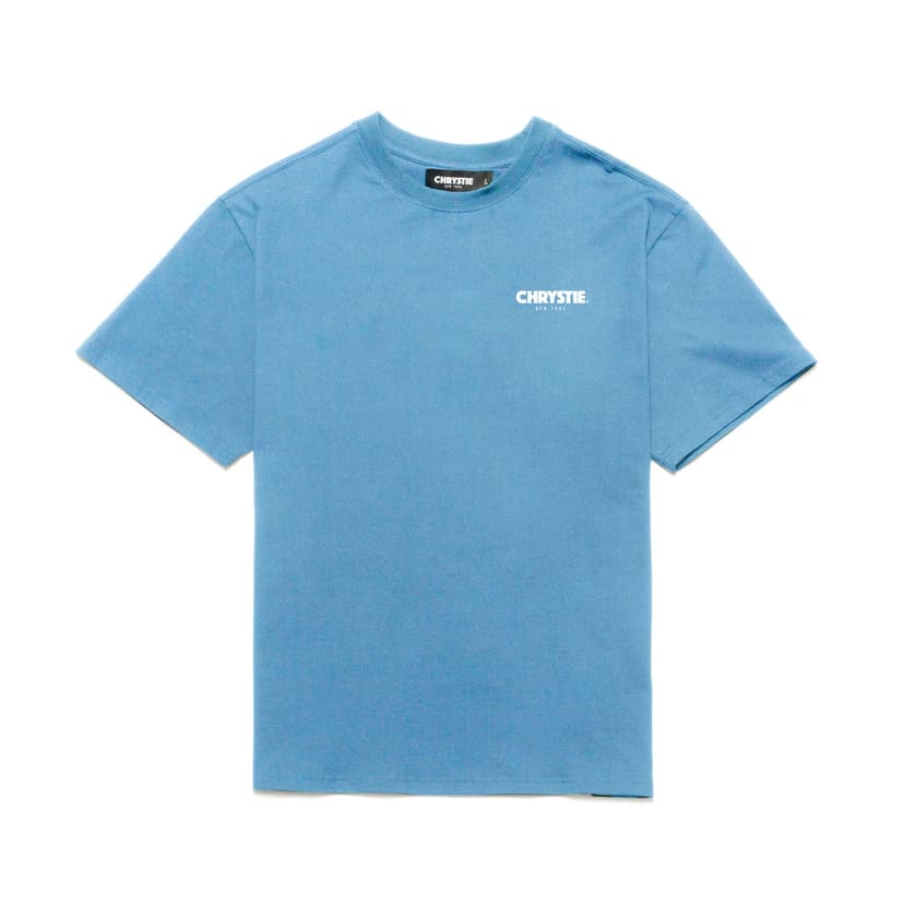 Chrystie OG Logo Tee - aqua