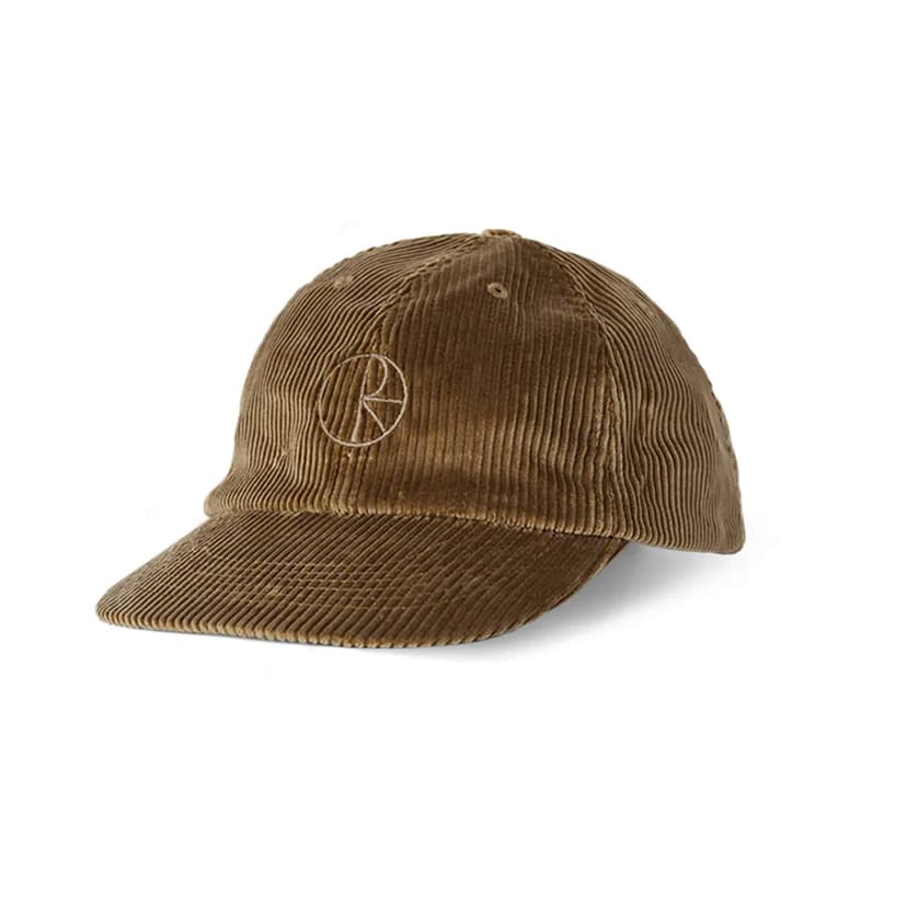Polar Skate Co. Stroke Logo Cord Cap - brass