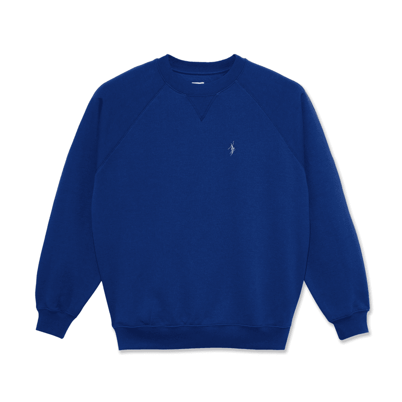 Polar Skate Co. No Comply Crewneck - egyptian blue