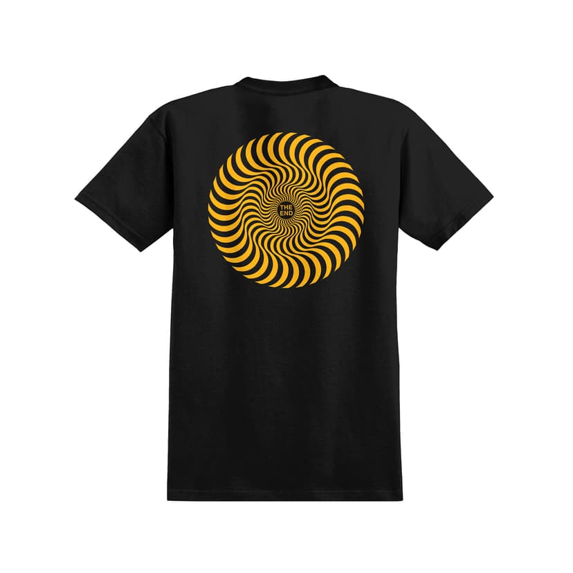 Spitfire Classic Swirl Tee - black