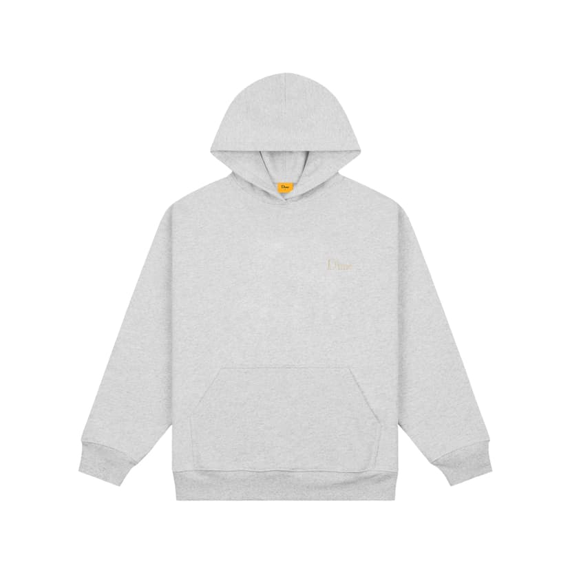 Dime Classic Small Logo Hoodie - heather grey