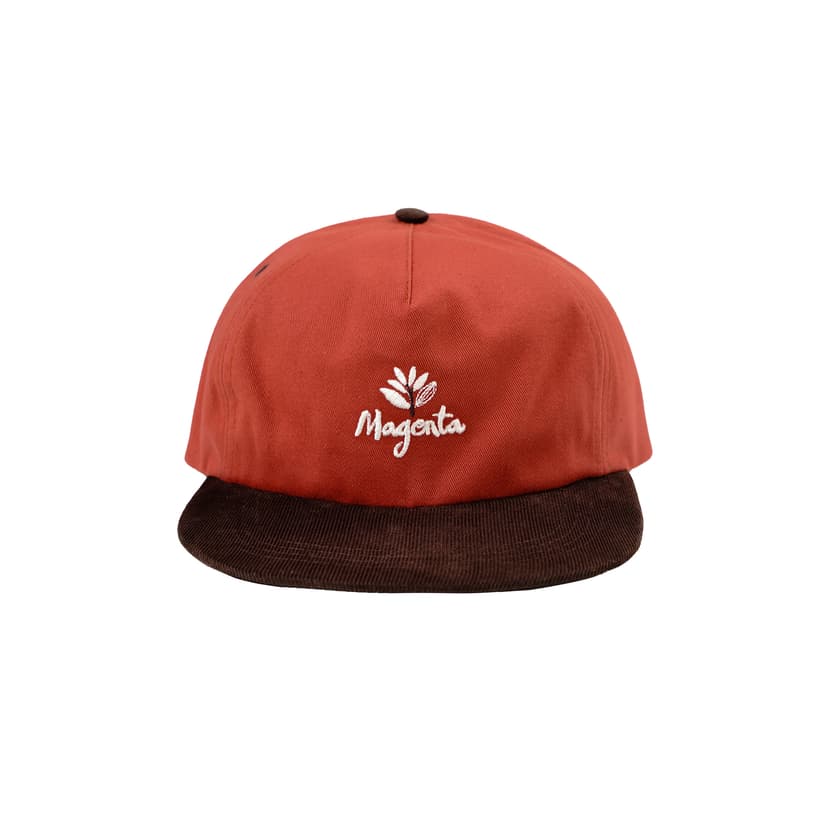 Magenta Skateboards Quebec Snapback - brick