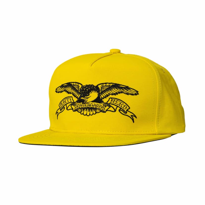 Anti Hero Skateboards Basic Eagle Cap - mustard