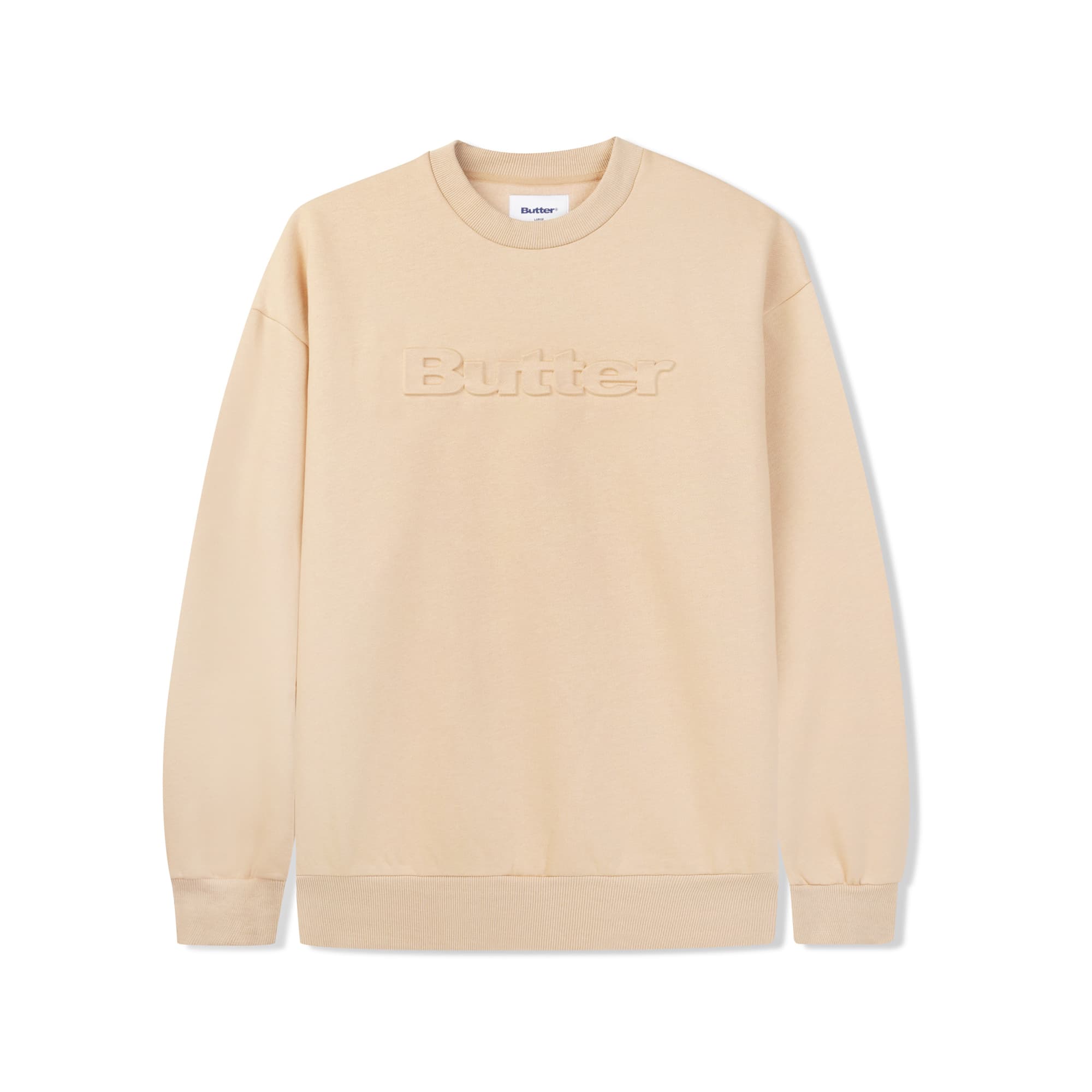 https://admin.plaze-shop.de/wp-content/uploads/2023/11/Buttergoods_Embossed_Logo_Crewneck_Tan_plaze-shop_1.jpg