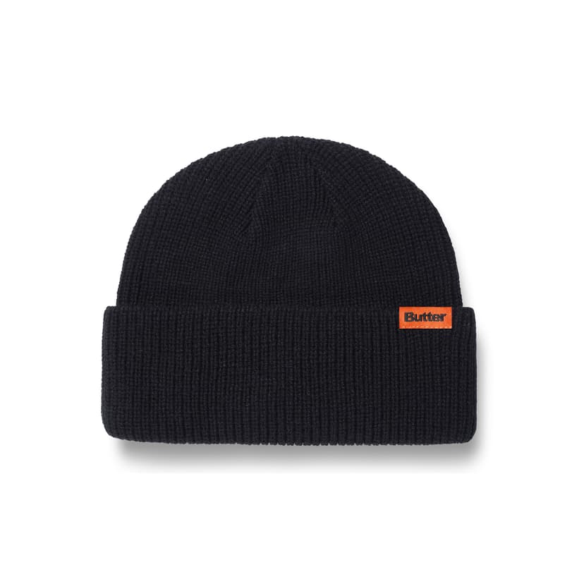 Buttergoods Tall Wharfie Beanie - black
