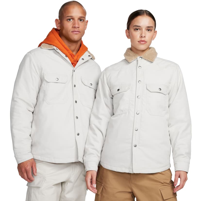 Nike SB Padded Flannel Jacket - bone