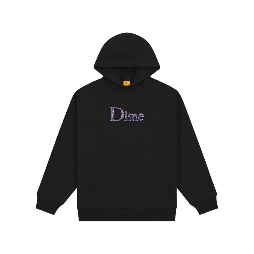Dime Classic Skull Hoodie - black
