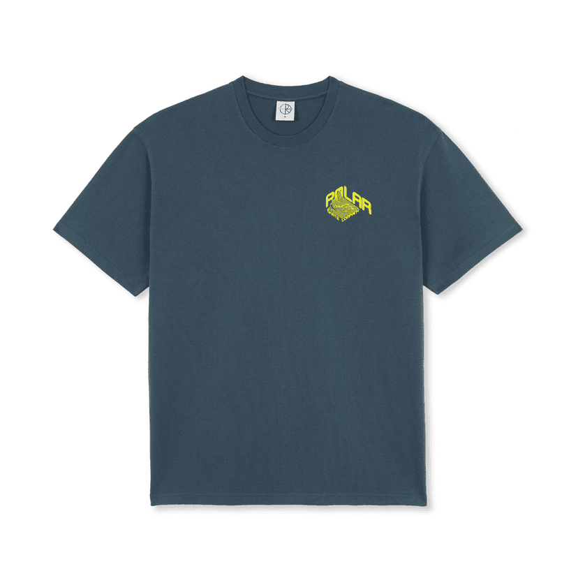 Polar Skate Co. Graph Tee - grey blue