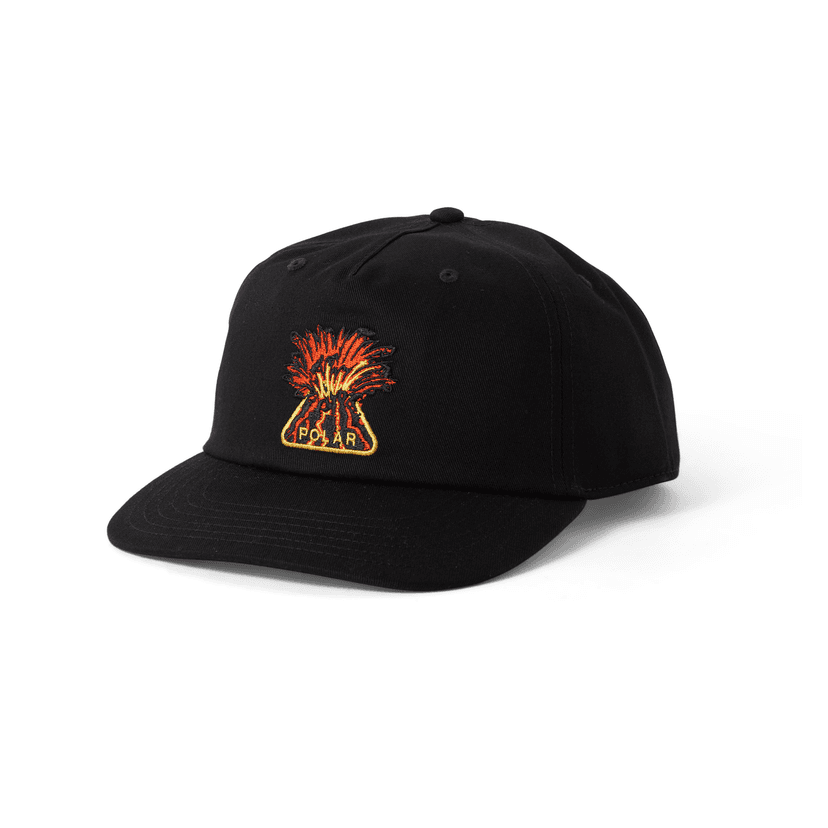 Polar Skate Co. Jake Cap Volcano - black
