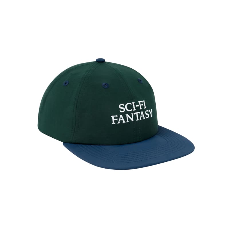 Sci-Fi Fantasy Nylon Logo Hat - green