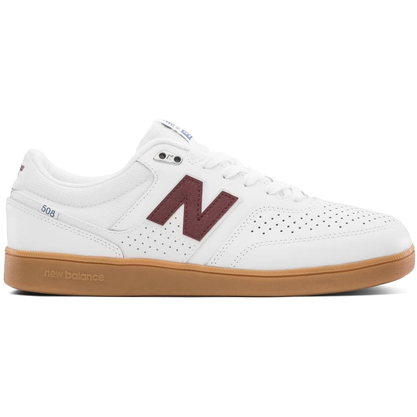 New Balance Numeric 508 Brandon Westgate - white burgundy