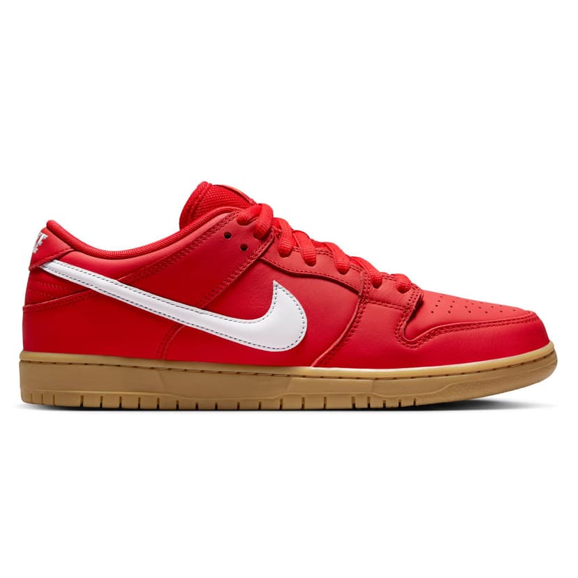 Nike SB Dunk Low Pro ISO - university red/ white