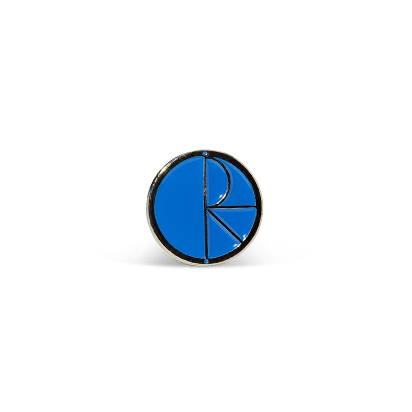 Polar Skate Co. Pin Fill Logo - blue
