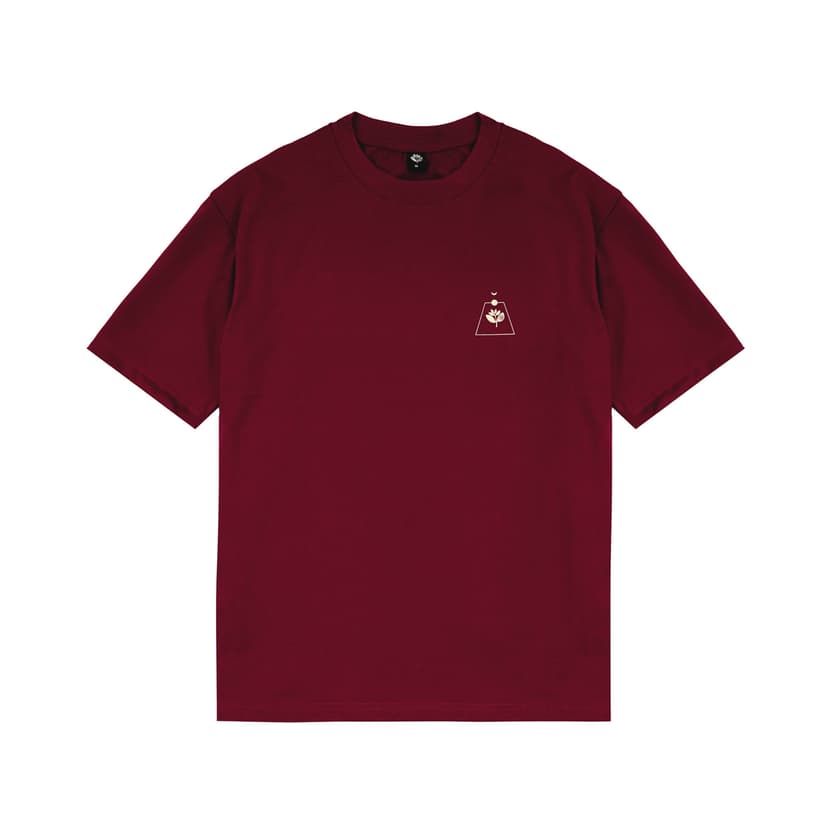Magenta Skateboards Odyssey Tee - burgundy