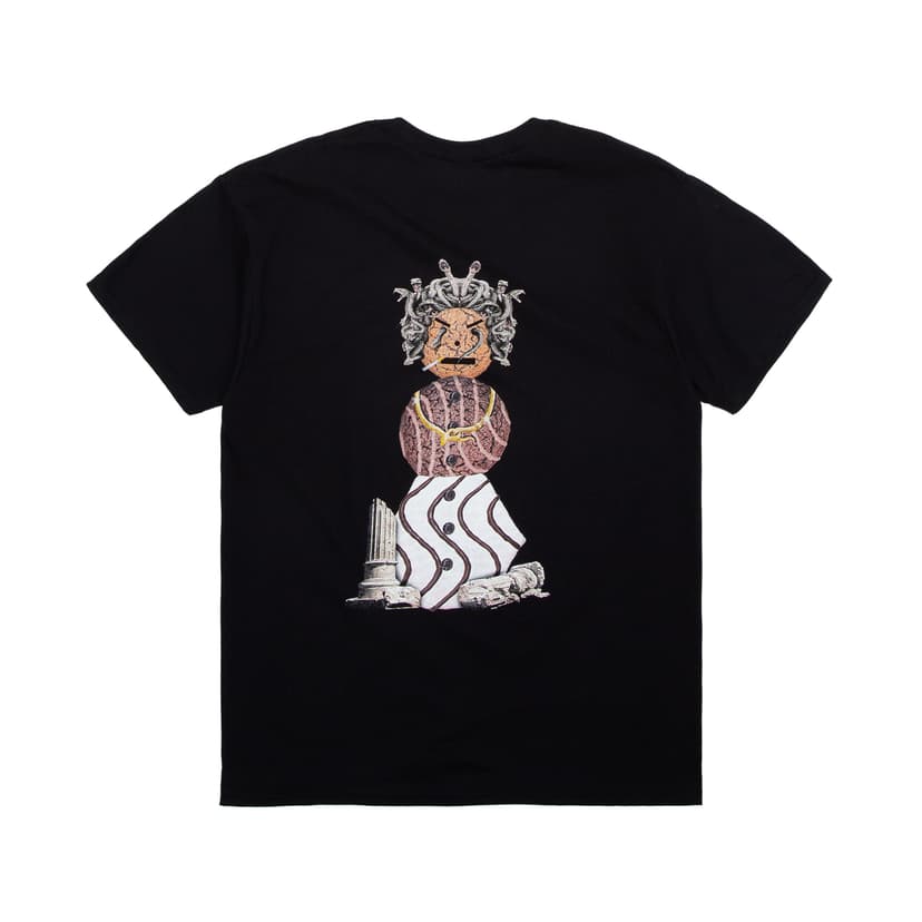 Quartersnacks Medusa Snackman Tee - black