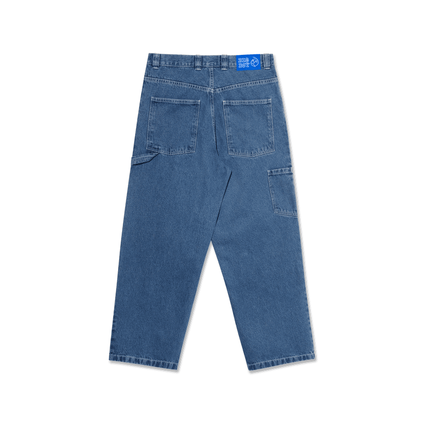 Polar Skate Co. Big Boy Work Pants - blue wash