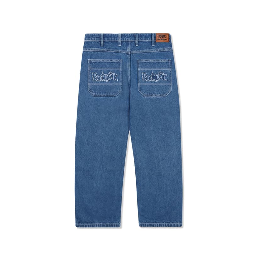 Buttergoods Breakdown Relaxed Denim - solid blue