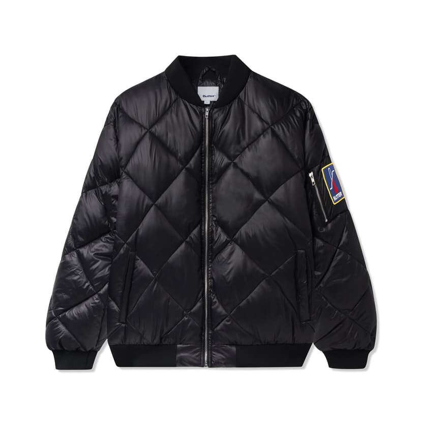 Buttergoods Temperature Bomber Jacket - black