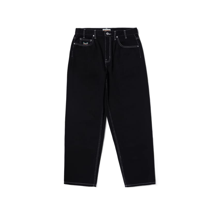 HUF Cromer Pant - black/ white