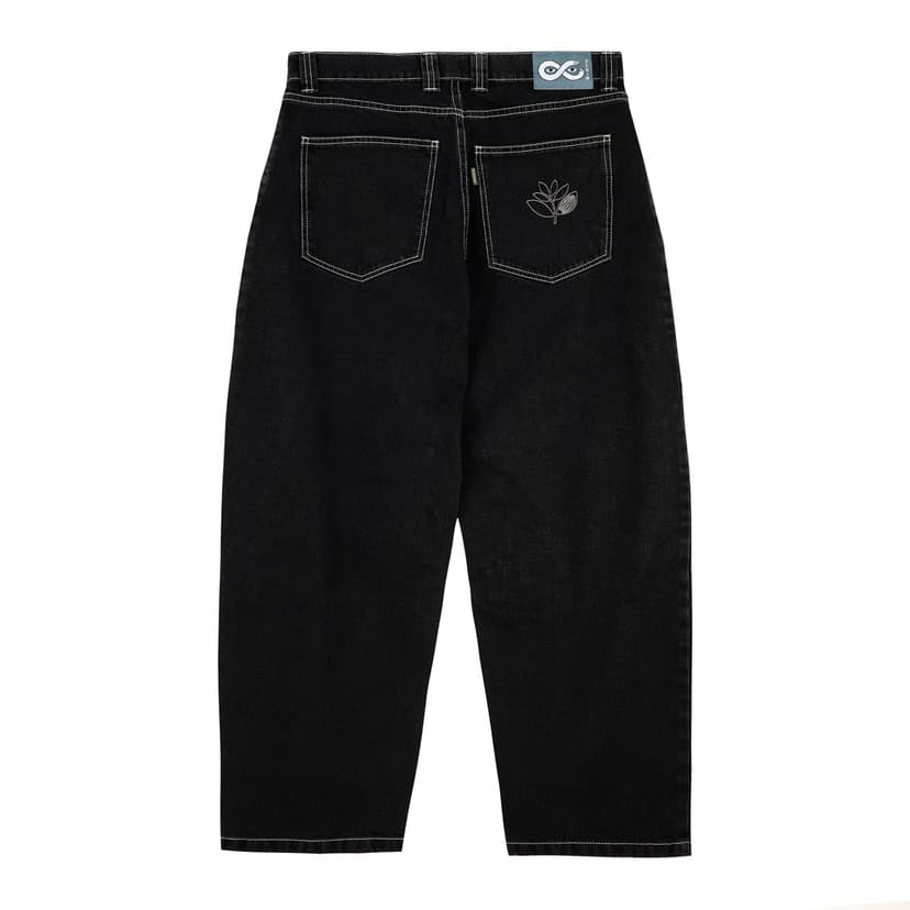 Magenta Skateboards OG Denim Pant Stitch - black