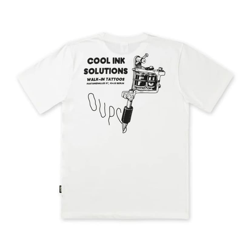 The Dudes Cool Ink Tee - off white